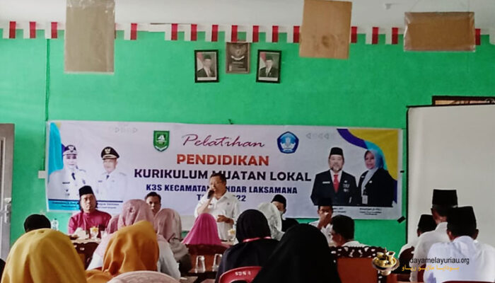 Guru BMR Bandar Laksamana Antusias Ikuti Pelatihan Muatan Lokal Budaya Melayu Riau